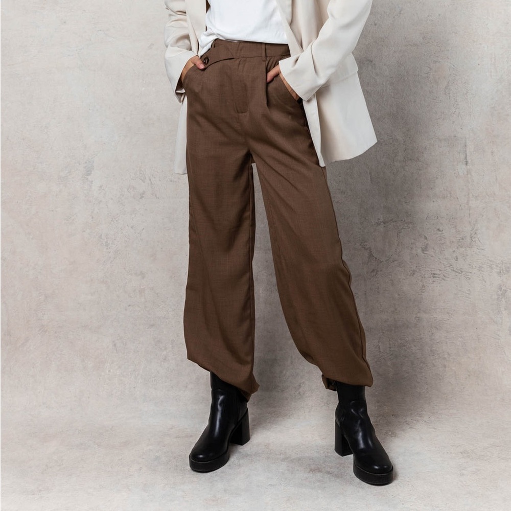 Bohme Maeve Wide Leg Pant - Brown
